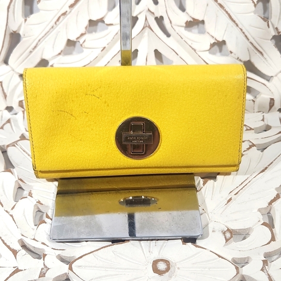 kate spade Handbags - Bright Yellow Kate Spade Wallet